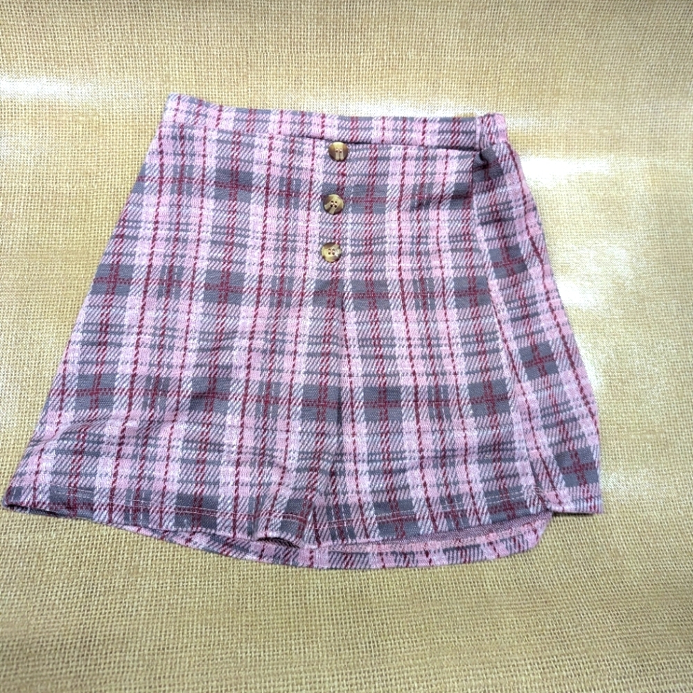 Girls Plaid skort